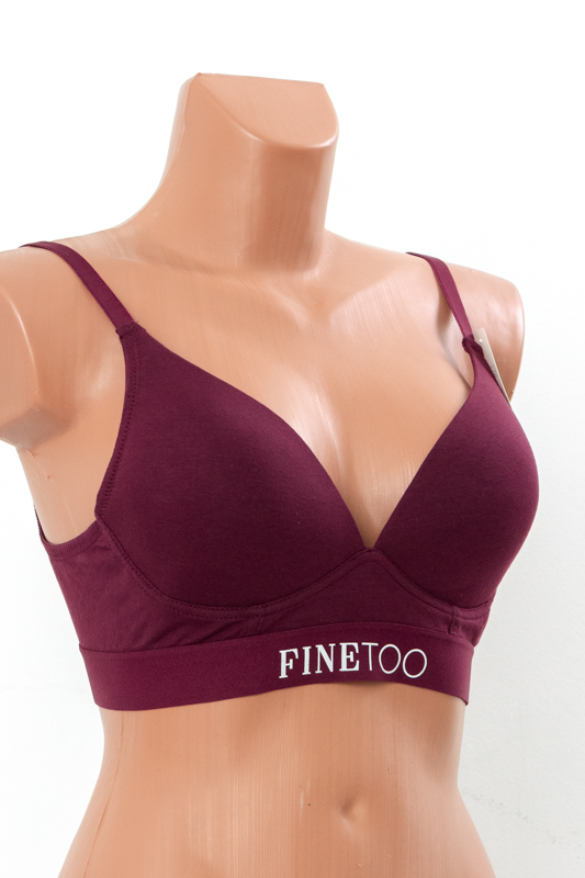 Бавовняний бюстгальтер (Чашка D)